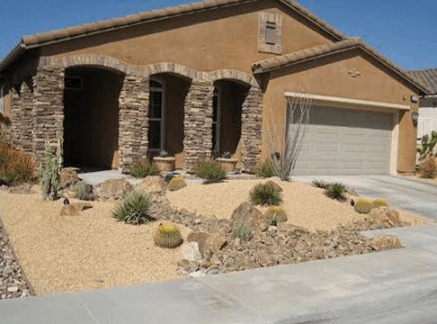 water wise landscape after